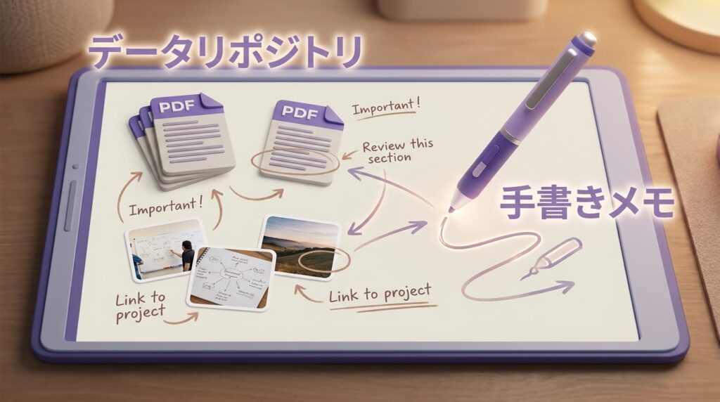 PDFや画像をOneNoteにまとめる使い方の例